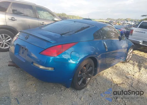 2004 Nissan 350Z Touring из США, поврежденный, VIN JN1AZ34D24T151132